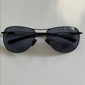 Columbia Men’s Black Aviator sunglasses